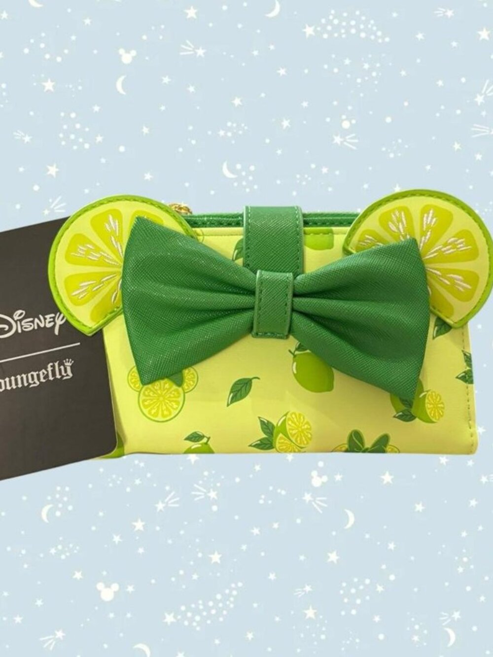 Disney x Loungefly Minnie Mouse lime slices wallet